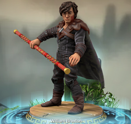 Hero Forge Model of William Braxton (1702 DR)